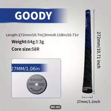 Cán gậy golf được làm từ chất liệu cao su pha thêm sợi bông. Chất liệu sợi bông chất lượng cao có khả năng thấm hút mồ hôi tuyệt vời. Khi bạn đổ mồ hôi trên sân, cán gậy có thể nhanh chóng thấm hút mồ hôi lòng bàn tay và giữ cho tay bạn luôn khô ráo. - Xanh đậm - Xem 2