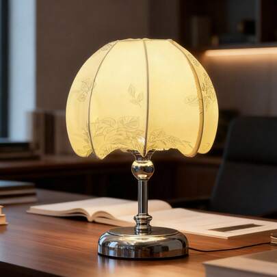 1pc Minimalist Desk Lamp, USB Powered, Southeast Asian Style Modern Retro Creative High-End Decor Lamp, Suitable For Bedroom, Desk, Living Room