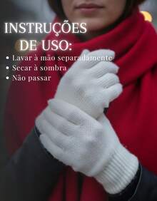 Unisex Thick Wool Glove Autumn Winter High Quality - Kem - Xem 4
