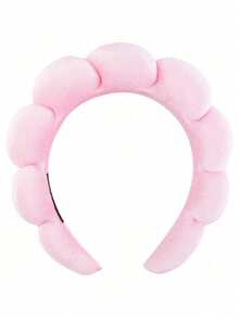 6-Piece Luxury Microfiber SPA Headband And Wristband Set, Face Wash Headband, Makeup Headband, Skincare Headband, Velvet Fluffy Sponge Headband, Soft Absorbent Terry Cloth Bubble Headband, Suitable For Skincare, Makeup Removal, And Bathing, Suitable For Women And Girls, Skincare Headband, Beauty, Skincare Products, SPA, Self-Care, Skincare Tools, Facial Care, Beautician Supplies, Skin, Facial Cleanser, Facial Care - Hair Accessory Set - View 12
