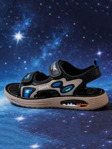 Sandalias planas para niños - Gris - Ver 3
