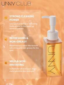 unny club Nước tẩy trang dịu nhẹ, chống thấm nước cho mắt, môi và mặt, chứa các thành phần chống oxy hóa giúp làm dịu da, loại bỏ lớp trang điểm đậm hiệu quả, phù hợp với mọi loại da. - Màu Cam cháy - Xem 4