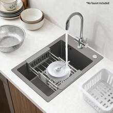 YUNRUX Kitchen Sinks - Grey - View 9
