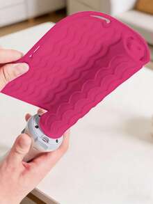 1pcs Hot Styling Tool Mat, Universal Size Hair Straightener And Curling Iron Heat-Resistant Mat For Storage And Travel, Hot Styling Tool Mat, Heat Resistant Silicone Hair Styling Mat Storage Heat Insulation Pad For Hair Straighteners, Flat Irons, And Curling Irons, Protect Your Hair Styling Tools With This Non-Slip Silicone Heat Insulation Pad For Restaurant Hotel Commercial - Xem 12