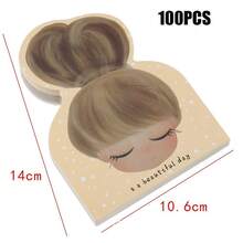50/100pcs Hair Accessory Packaging Cards, Hair Clip & Pin Packaging Paper Cards, DIY Hair Accessory Materials And Jewelry Components - Hair Accessory Packaging Card - View 11