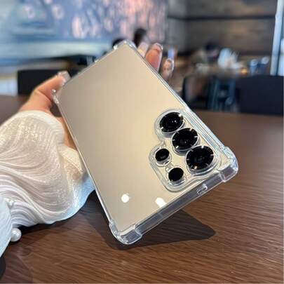 Funda de teléfono transparente antideslizante 2025, adecuada para Xiaomi, Transsion, Moto y otros modelos