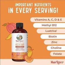 1 Bottle Liquid Multivitamin + Hair Growth With Clinically Tested  - Thicker Hair - Reduce Wrinkles & Fine Lines - Haircare - 15.22 Fl Oz - 桃芒果 - 查看 4