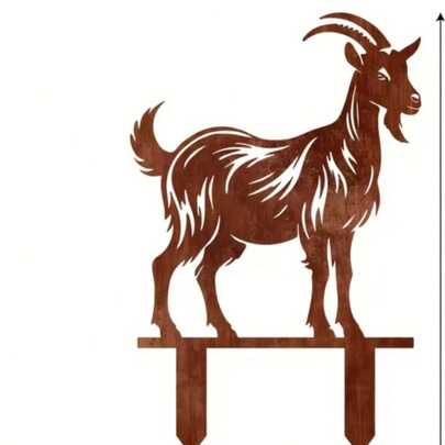 1pc Acrylic Sheep Garden Stake, Lawn Art Pillar Marker To Decorate Your Garden And Add Charm