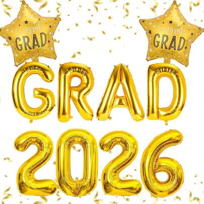 10Pcs/Set 2026 Grad…
