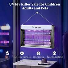 Electric Mosquito Zapper Bug Zapper UV Light Fly Killer Physical Pest Control USB Powered With Cleaning Tray For Indoor Outdoor Home Garage Shed Summer Patio Party Backyard - A - 查看 6