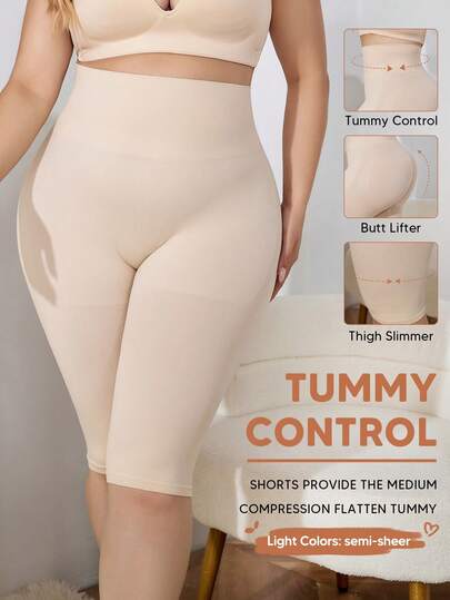 Leggings moldeadores de talla grande para mujer con control de abdomen, perfectos para usar en capas en verano