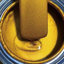 Gold Metallic Acrylic Paint, Gold Leaf Paint, Suitable For Metal, Furniture, Canvas And DIY Crafts. - 300g[with Tools] - View 3