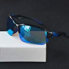 14-Pack Men's Oversized Wrap-Around Sports Sunglasses Multi-Color For Outdoor And Casual Use - 14PCS - 查看 6