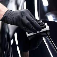 20/100pcs Nitrile Gloves, Cleaning Gloves, Dishwashing Gloves, Household Cleaning Gloves, Disposable Nitrile Gloves, Black Gloves Disposable Nitrile Gloves Household Nitrile Gloves Powder-Free Nitrile Gloves Touchscreen Compatible Gloves Waterproof Oil-Proof Gloves Non-Slip Grip Gloves Kitchen Cleaning Dishwashing Hairdressing Auto Repair Medical Cleaning Food Preparation Affordable Nitrile Gloves Cleaning Supplies - Black - View 3