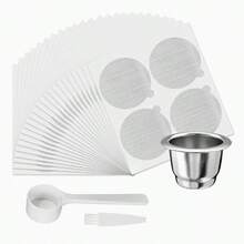 SOKANY Reusable Coffee Capsules, Compatible With Xiaomi Stainless Steel Coffee Capsule Cup With Aluminum Foil Lid, Reusable Shell. - View 7