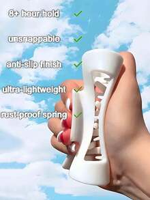 Pinza para el cabello de silicona suave, accesorio para el cabello premium antideslizante, herramienta de peinado duradera y resistente a roturas de diseño nuevo - multicolor - Ver 5