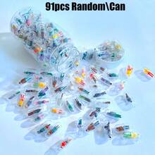 21/61/91pcs Random Canned Transparent Capsule 3D Unique Cute And Interesting Character Statue Set Mini Character Statue Miniature Scene Character Model Perfect Prop For Micro Landscape, Unique Thanksgiving Christmas Gift - Capsule Filling - View 14
