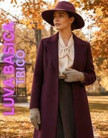 Lilas Inova Unisex Thick Wool Glove Autumn Winter High Quality - 摩卡棕 - 查看 6