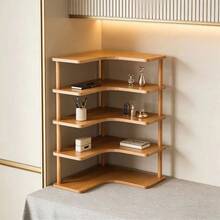 2-Tier Corner Storage Rack, Multifunctional Kitchen Organizer Shelf For Countertop, Cabinet, Bathroom - Multicolor - View 15