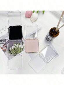 5/10/20pcs Transparent Nail Polish Storage Box With Lid, Plastic Nail Art Display Case - 10 Nail Storage Boxes (excluding Nails) - View 5