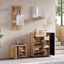 Shoe Cabinets - NATURAL - View 9