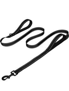 1pc Pet Supplies Double-Layer Explosion-Proof Reflective Dog Leash, Thick Traction Rope - Multicolor - View 12