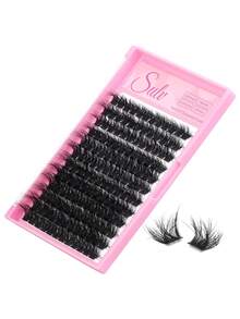 Sulv 144pcs Individual Lash Clusters Cluster Eyelashes 8-20mm To Choose Fluffy Lashes DIY Clusters False Eyelashes - View 2
