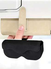 Glasses Clip For The Car's Visor And Glasses Case - A - View 5