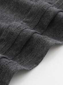 Women's Summer Salty Girl Graphic Print Round Neck Short Sleeve Casual Everyday Plus Size T-Shirt Top, Comfortable And Loose, Fashionable Everyday Top, Suitable For Casual And Simple For Daily Wear - Xám - Xem 5