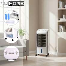 Interior Máy điều hòa 80W, 26x24x57cm, trắng/xám, bình chứa 3.5L, 3 tốc độ, xoay 360° - Trắng và xám - Xem 7