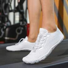 Neue, stilvolle, leichte Outdoorfitnessschuhe für Herren, vielseitig einsetzbar, komfortabel, atmungsaktiv, für Strand, Surfen, Angeln, rutschfest - Weiss - Übersicht 9