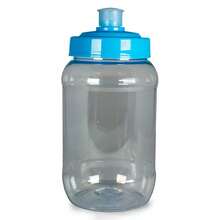 Cilindro de Chupón Dulcero 30 Pz | 500ml | CIlindro para Fiesta Tarro Bote | Personalizable - Neblina azul - Ver 2