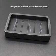 1个仿大理石墨纹皂碟 - 彩砂皂碟 - 查看 9