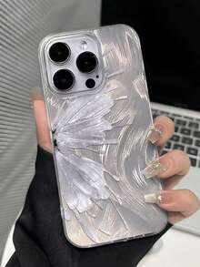 新款大孔羽毛線 IMD 漸層 PC+TPU 二合一蝴蝶彩繪防震手機殼，適用於 Apple 16 / 16 Pro / 16 Pro Max / 15 Pro Max / 14 Pro / 13 Pro Max / 12 Pro / 11 / 15 Plus 及 Galaxy A04 / A32 / A52 / A72 / A33 / A23 / A34 / A35 / S23 / S24 / A25 / S21 / S20，女孩專用柔軟 TPU 保護殼，小眾高級溫柔風 - 彩色 - 查看 3