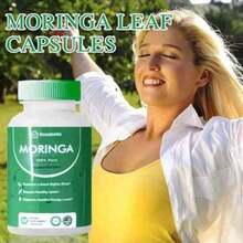 Moringa Capsules For Immune Support & Gut Health 60 Capsules - 1 - 查看 4