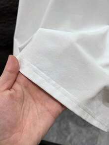 Men's Fashionable Printed Loose Fit T-Shirt For Christmas | Exquisite Design | Summer Essential | Easy To Match, Highlights Your Style. Popular Item. - White - View 5