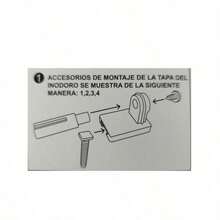 Asiento de Inodoro Universal 44.5x35.2 cm - Asiento Sanitario con Cierre Suave - Tapa de Baño Duradera con Bisagras Fáciles de Instalar - Asiento de WC para Hogar - Verde Oscuro - Ver 3