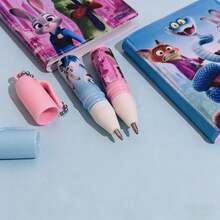 1pc New High-Quality 2-In-1 Pen & Mini Notebook, Creative Pocket Design, Portable, Random Style, Suitable As New Year, Valentine's Day, Easter Gift - Multicolor - View 4