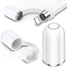 2/4pcs Tablet Pen Protective Sleeve Anti-Lost Pencil Cap Compatible With Apple IPencil 1st Gen Soft Silicone Stylus Pen Protector Cover Holder - Multicolor - View 7