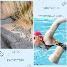 5厘米*2米防水透明贴纸，强力弹性防水膜，防水免裁胶带 - 白色 - 查看 6