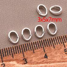 10pcs 3x5x7mm Elegant Minimalist 18K Gold-Plated Copper & Thick Silvery Platinum Seed Clasp Polished Finish DIY Jewelry Findings Kit For Wedding & Party - Multicolor - View 9