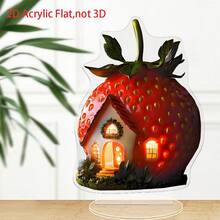 2D Flat Fantasy Dragon Acrylic Desktop Decor, Suitable For Home, Office, Cafe, Cute Tabletop Decoration - B - View 7