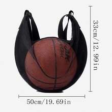 2 chiếc túi đựng bóng rổ mới, ba lô bóng rổ đeo vai, dung tích lớn, túi bóng đá, bóng chuyền, túi xách đa năng - Xem 2