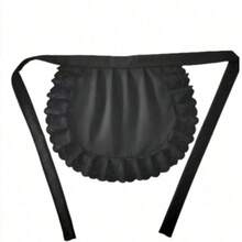 1pc Cute Princess Style Apron, Lolita Maid Apron For Daily Household Use, Stain & Oil Resistant - Apron - View 13