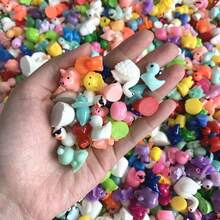 10/25/50个迷你树脂动物和蘑菇摆件，色彩缤纷，适用于微缩景观、水族箱、盆栽植物、仙境花园、家居装饰 - 彩色 - 查看 9