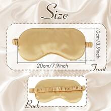 Personalized Name-Embroidered Sleep Eye Mask For Mother's Day Mother's Day Gift: Silk Eye Mask The Perfect Gift For Mom - Multicolor - View 6