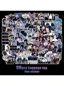 BT/S V JHOPE Stickers, Album Cards, Waterproof Sticker Set, Decorative Collage, Notebook Stickers, Phone Case Support Material, Collectible Stickers, Sticker Display Collection, Box Decoration Stickers - Multicolor - View 20