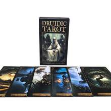 English Druidic Tarot Oracle Card Game, 78 Cards, Leisure & Entertainment, Family Gathering, Holiday, Party Game Activities - Multicolor - View 2