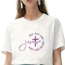 1pc/2pcs/3pcs Cross Pattern Suitable For T-Shirts, Hoodies, Pillows, Backpacks And Handbags, Ideal Holiday Gifts, Holiday Design Items | Durable Printing - 3pcs-s - View 5