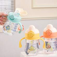 Baby Learning Cup PP Straw Cup Children Water Bottle Infant Water Cup Maternal And Child Supplies Drinking Cup Anti-Drop Water Cup - Multicolor - View 4